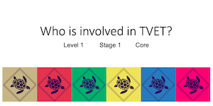 Who is involved in TVET?