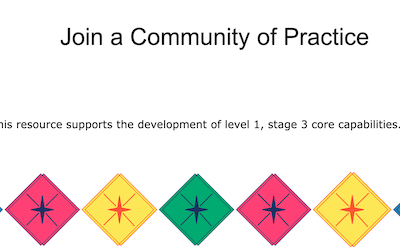 Join a community of practice